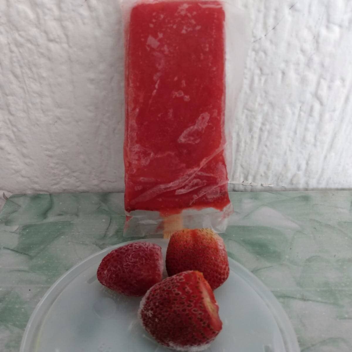 Paleta de Fresa Agua