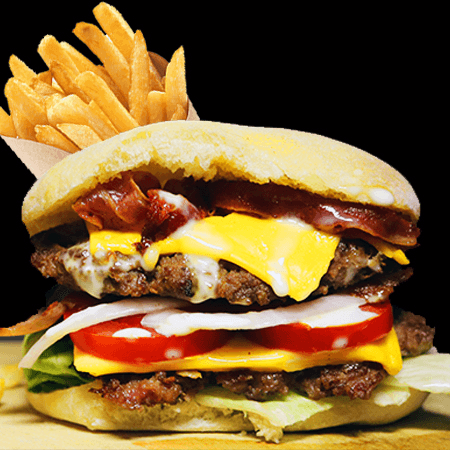 Hamburguesa Tradicional Doble Americana