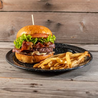 Hamburguesa con Tocino