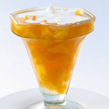 Duraznos con Crema