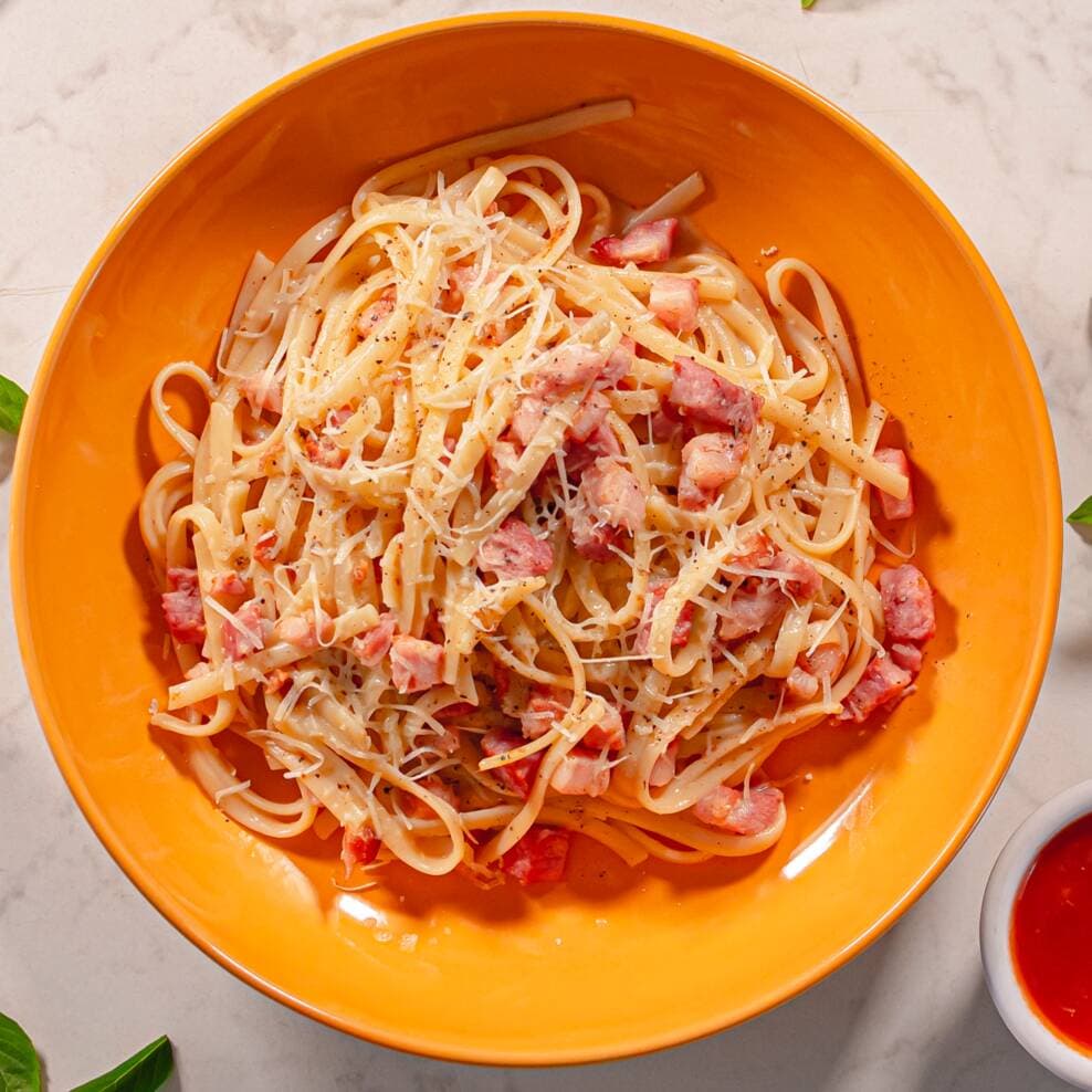 Spaghetti a la Carbonara