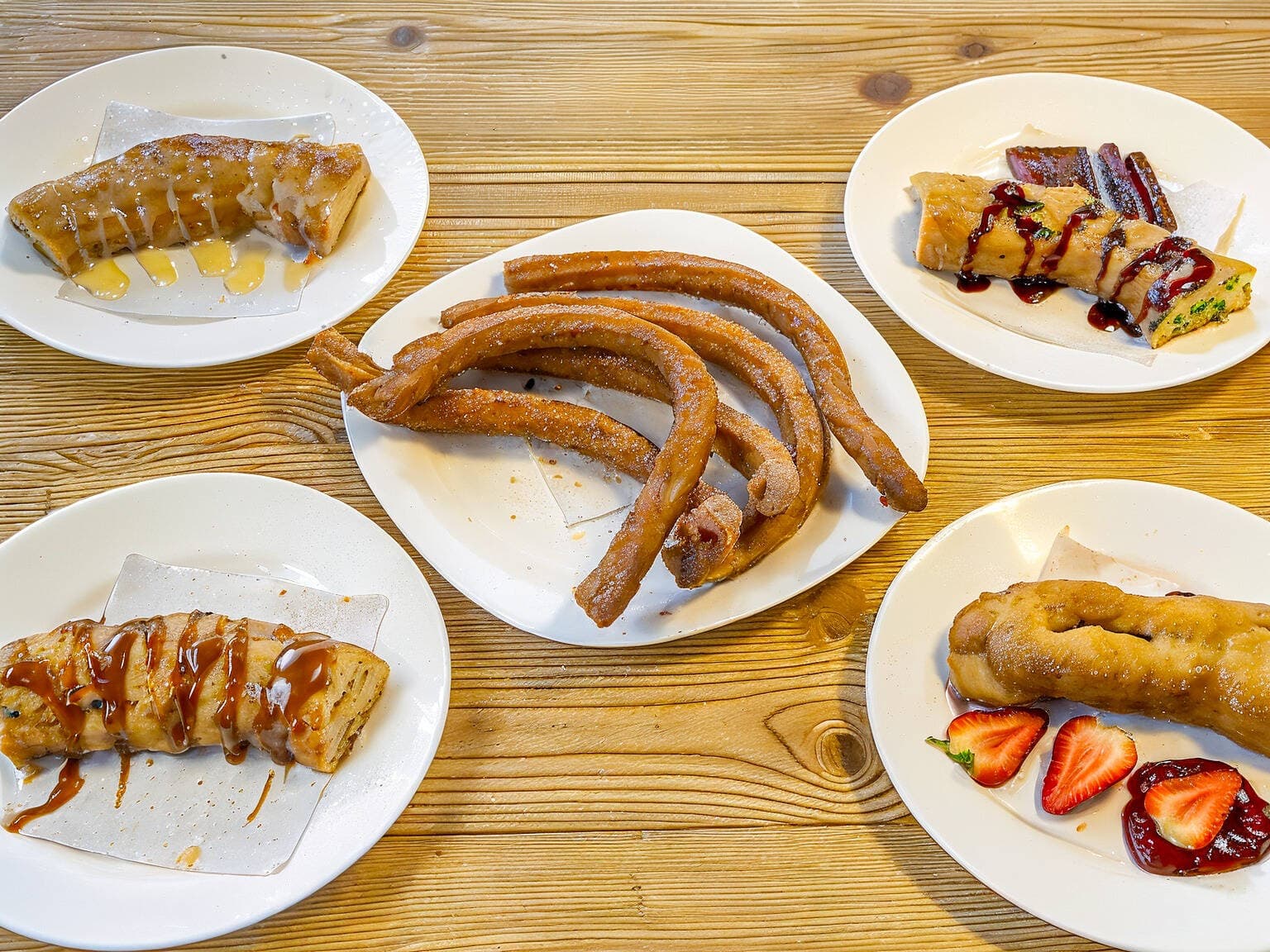 Churros de Cajeta El Guero