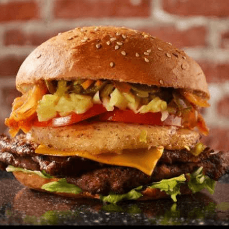 Hamburguesa Sencilla a las Brasas