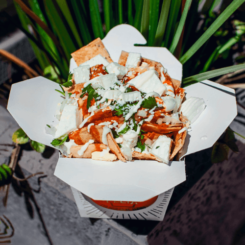 1 Chilaquiles con Arrachera + 1 Pepsi