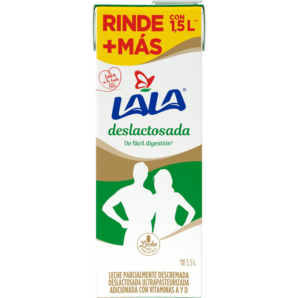 UHT Lala Deslac Semi 1.5 lt Slim