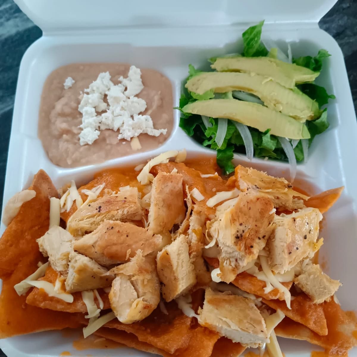 Chilaquiles de Pollo