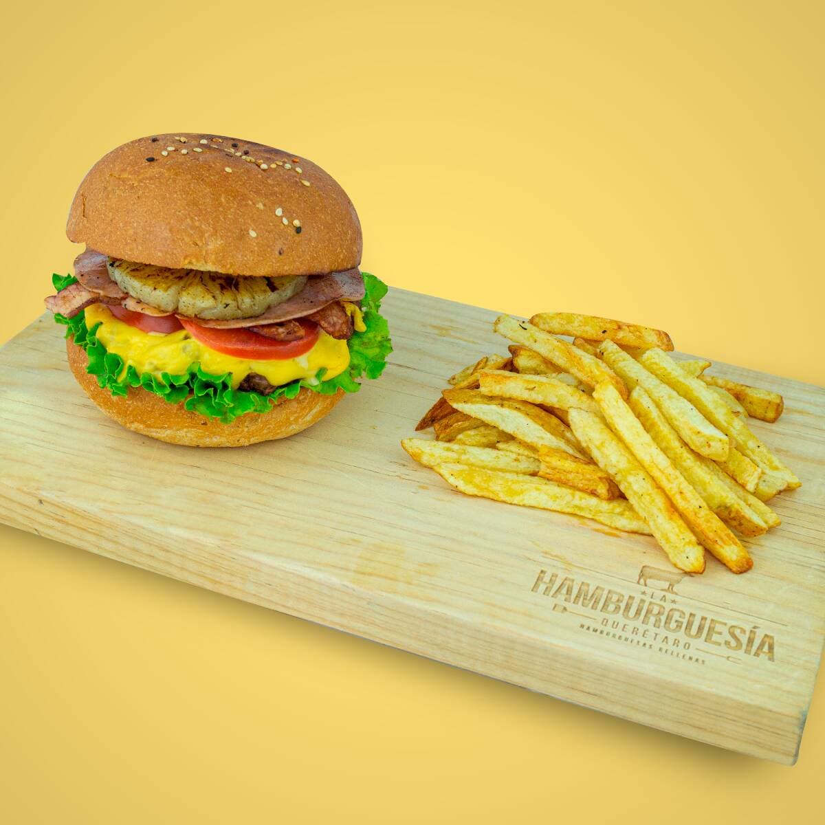 Hamburguesa Hawaiana