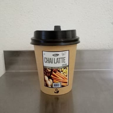 Chai latte vaso 237 ml para preparar en agua