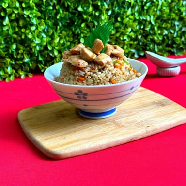 yakimeshi con pollo