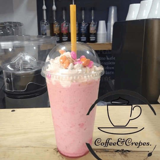 Smoothie Fresas con Crema