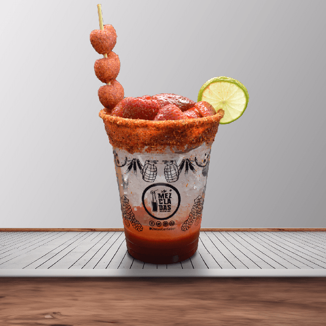 Mezclada Chamoy Fresa Grande 1L
