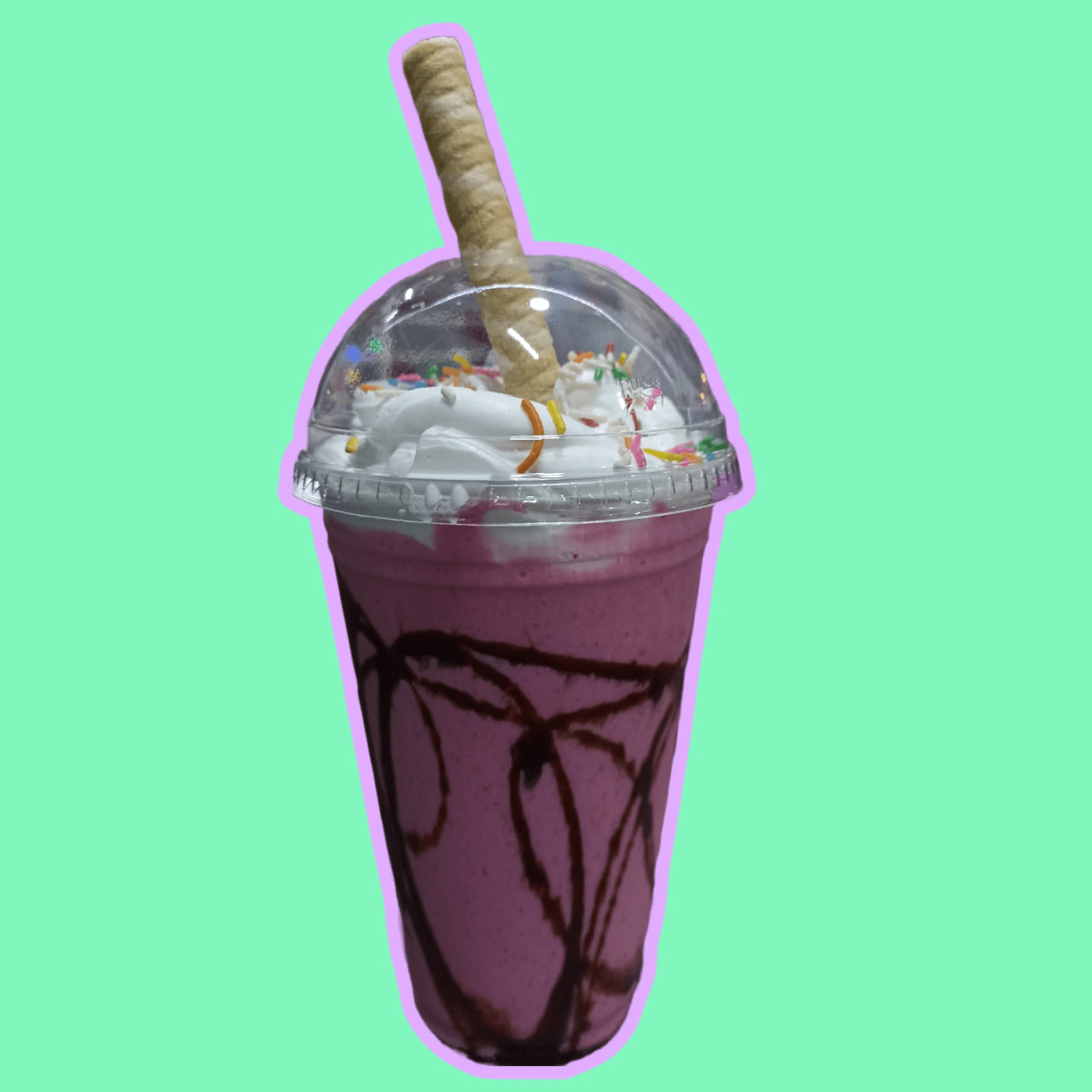 Malteada de Fresa