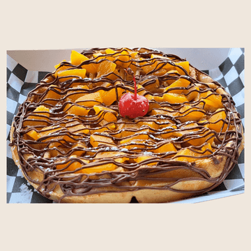 Waffle NUTELLA Durazno