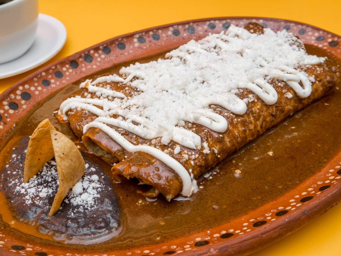 Enchiladas de Mole