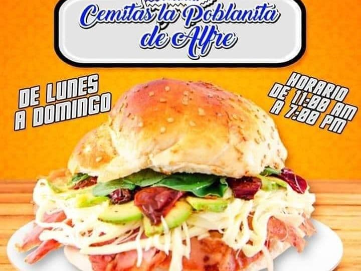 Cemitas la Poblanita de Alfre