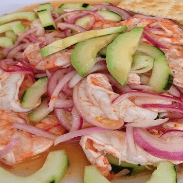 Aguachile Chiltepín Camarón COCIDO