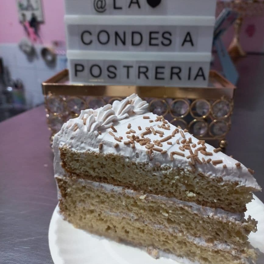 Rebanada de 3 Leches de Vainilla