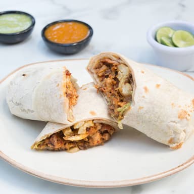 Burrito de Bistec con Champiñones