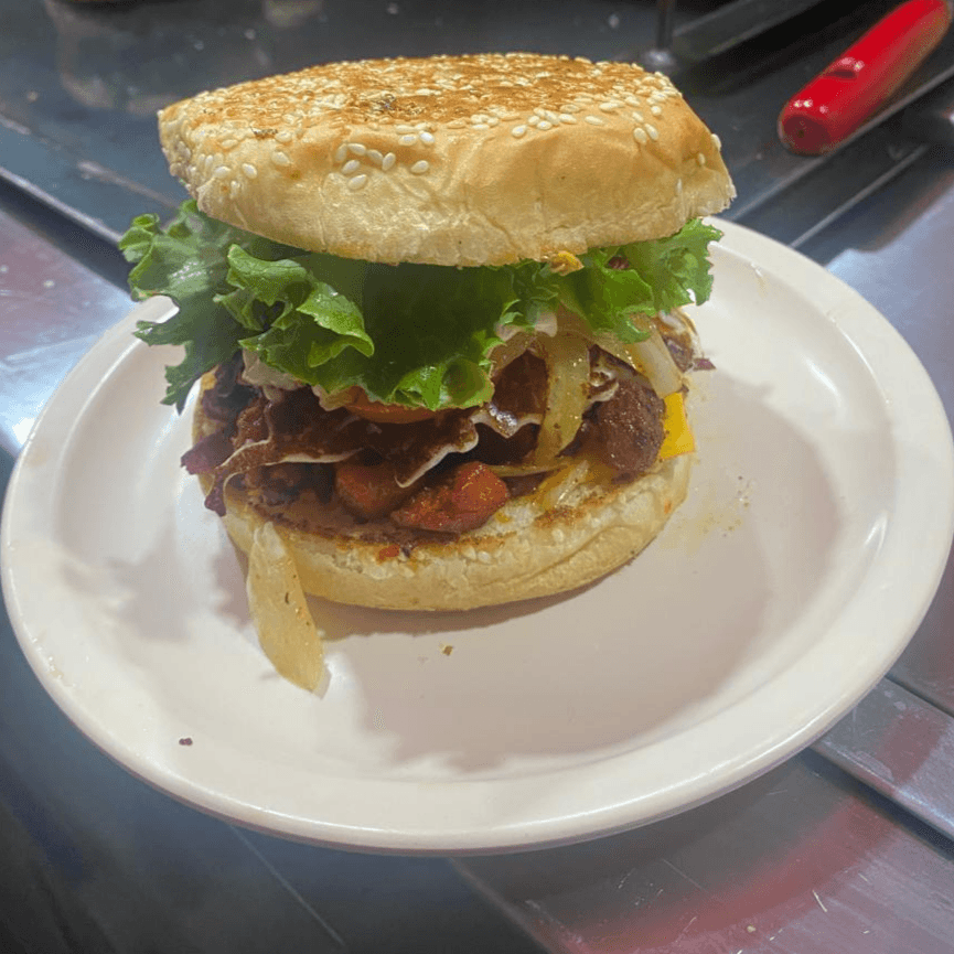 Hamburguesa de Pastor