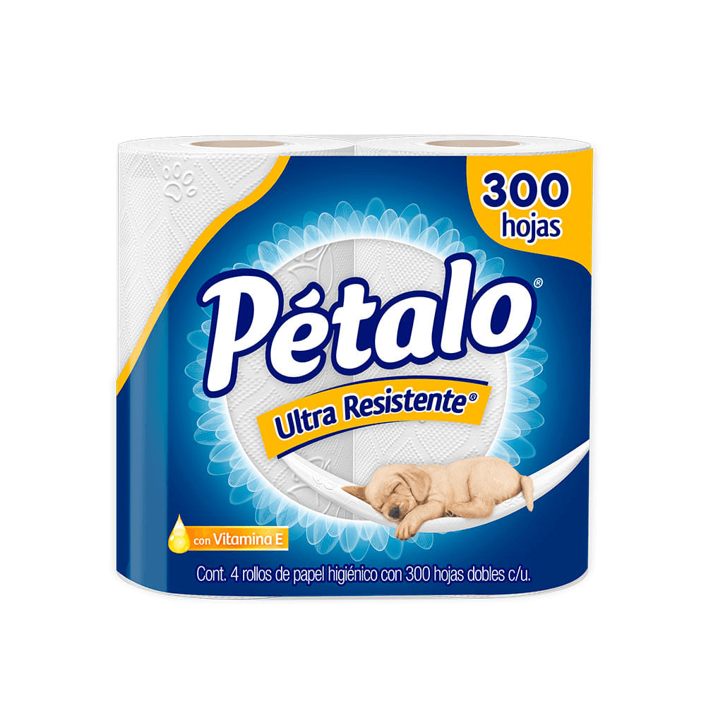 Higiénico Pétalo 4 Rollos 400h