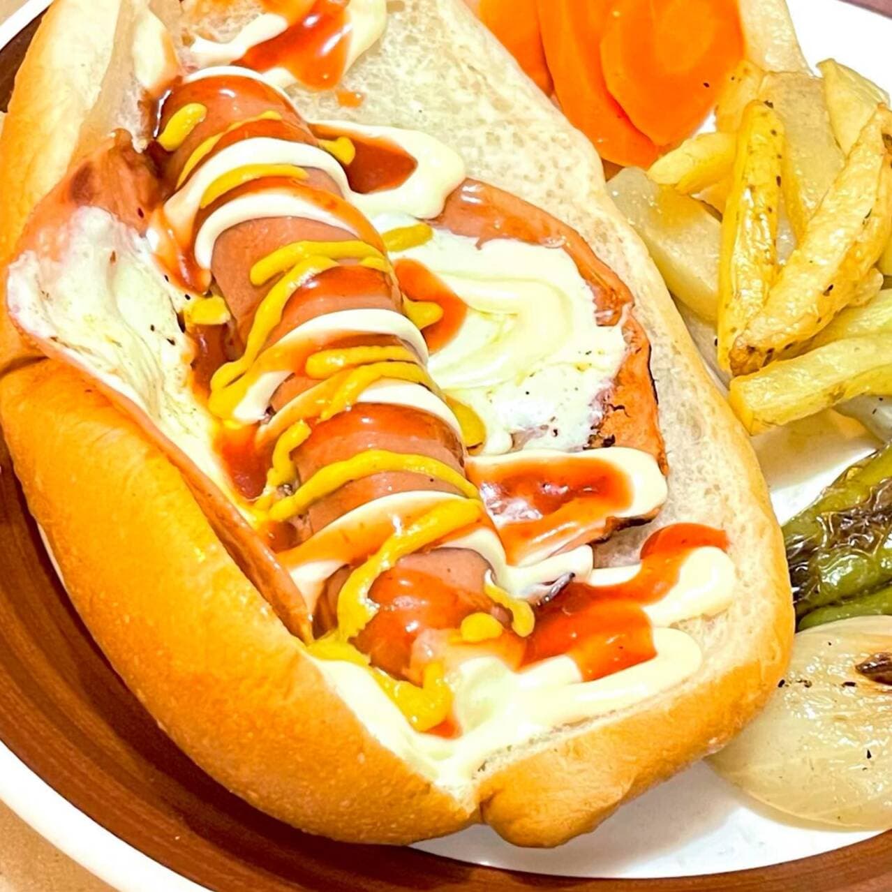Hot Dog Jumbo Con Tocino