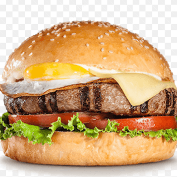 Hamburguesa Royal + Bebida 355 ml