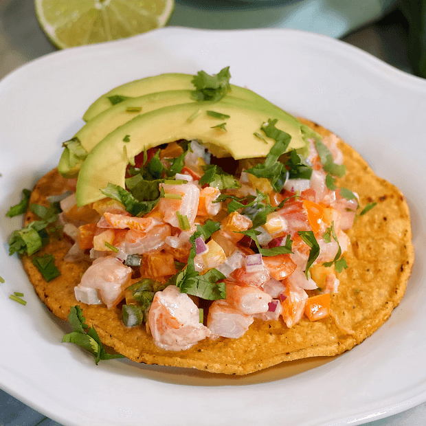 1/2 Litro de Ceviche de Camaron