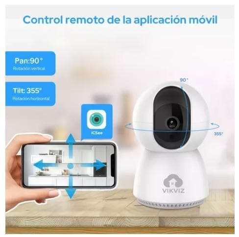 Camara Wifi Smart Home Indoor Pt Camera