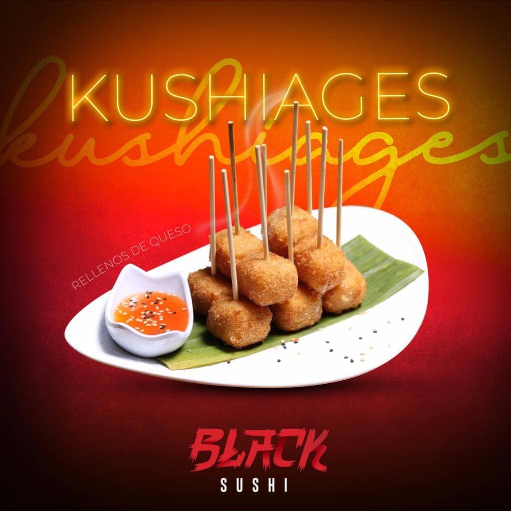 Kushiages de Queso