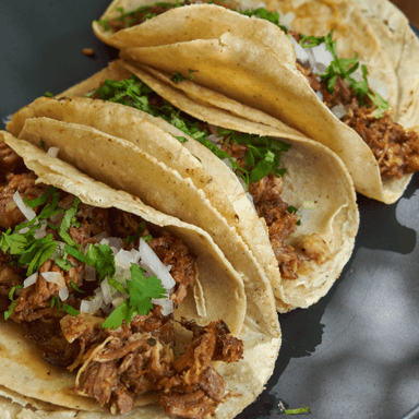 Orden de 3 Tacos Suaves de Birria