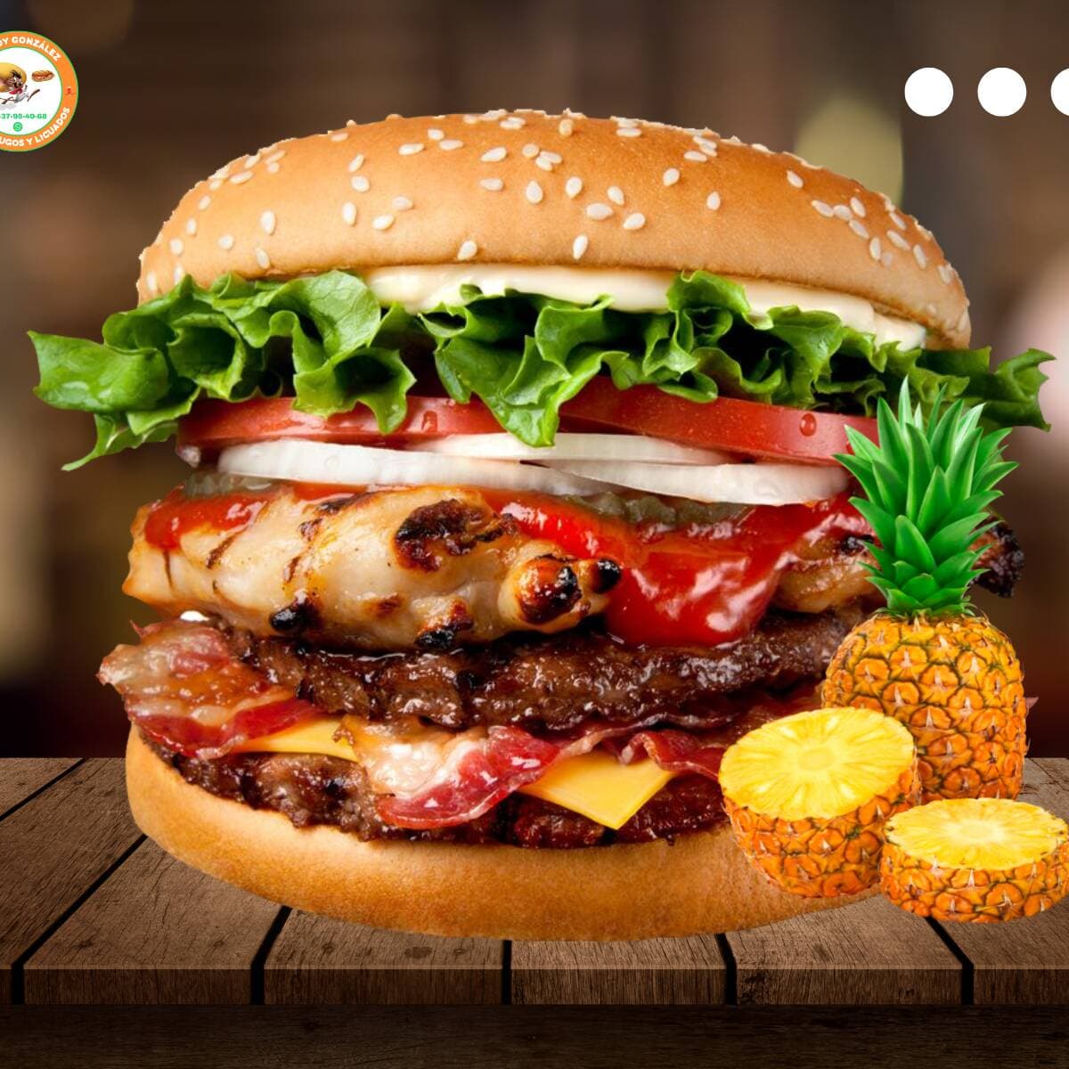 Burger Hawaiana Asada