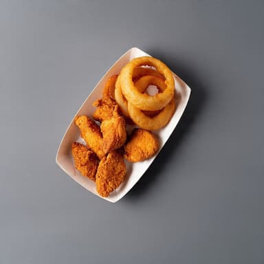 Aros de Cebolla y Boneless