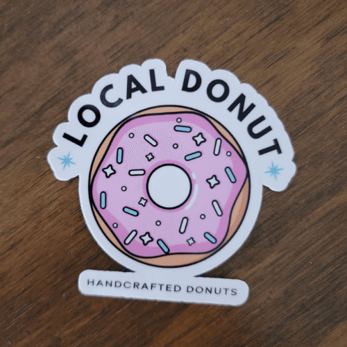 Imán Local Donut