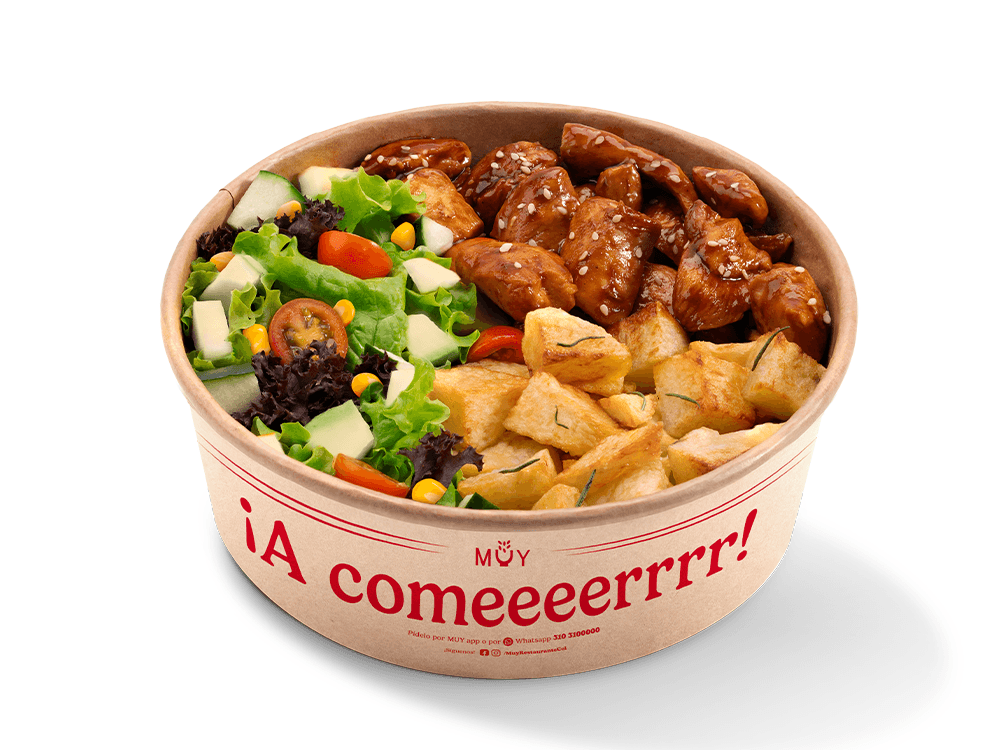 Mega Muy Pollo Teriyaki