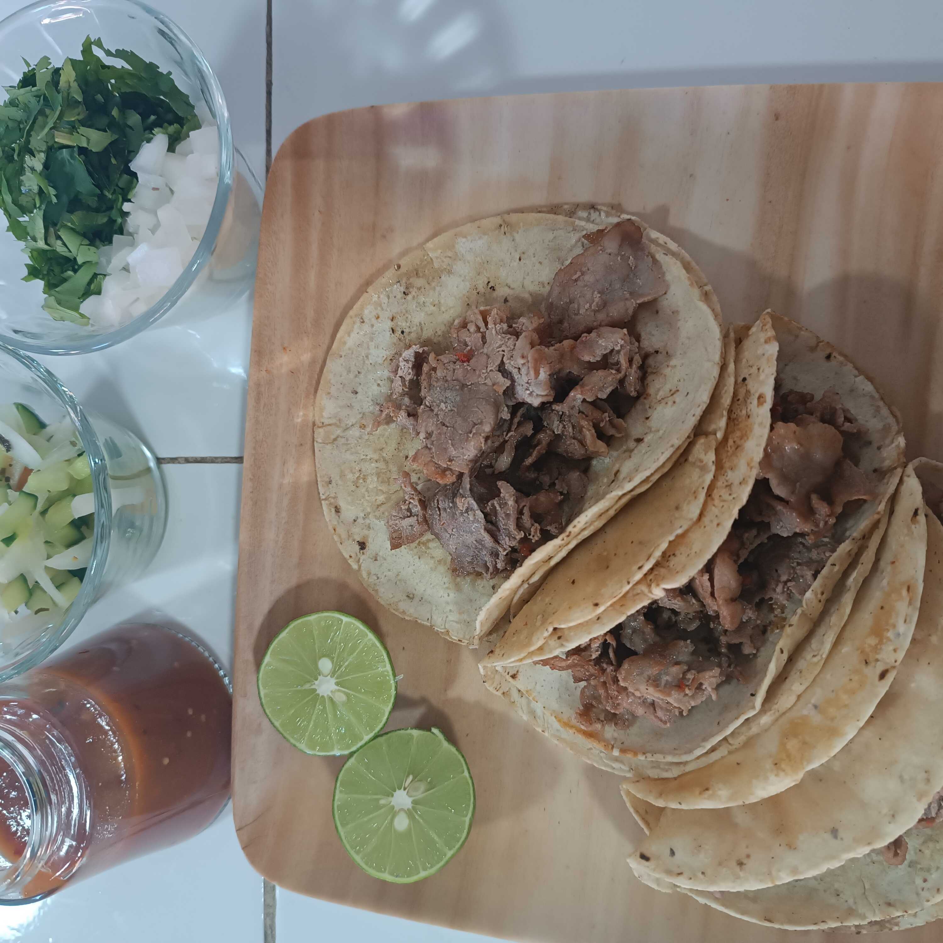 Tacos de bistec