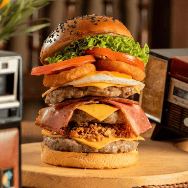 Combo Hamburguesa monstruosa