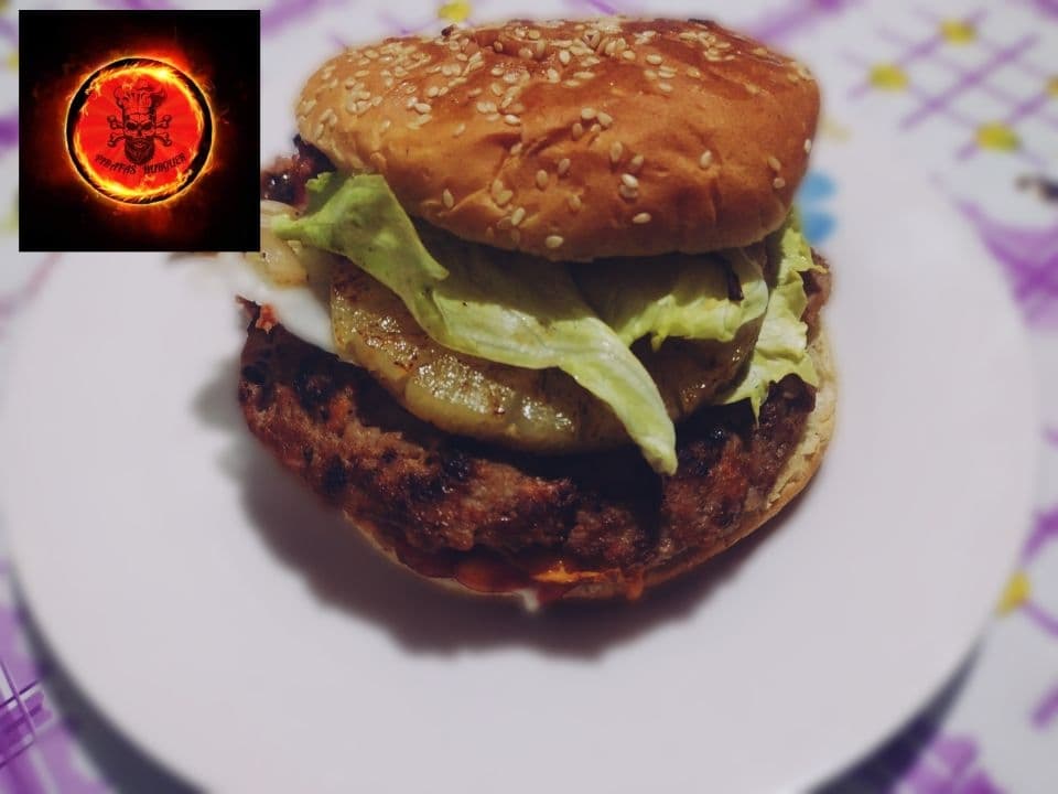 Hamburguesa Doble Hawaiana