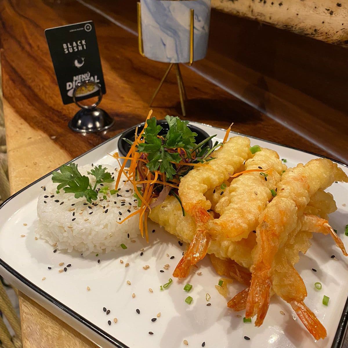 Camarones Tempura 12 pzas