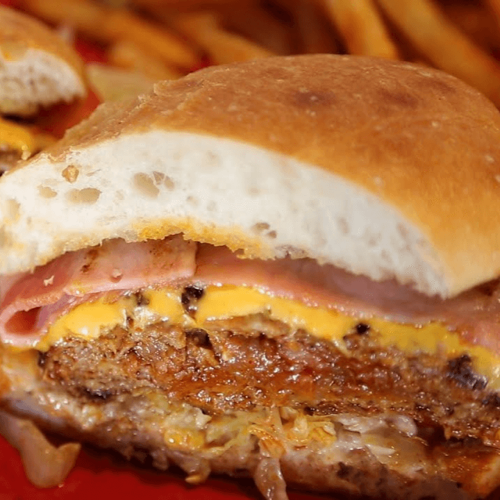 Hamburguesa Hawaiana Clasica BBQ