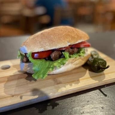 Torta de Arrachera