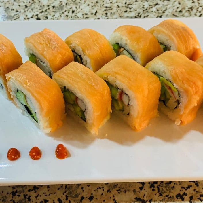 Salmón rollo