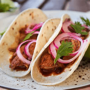 Orden de Tacos  de Cochinita (Harina)