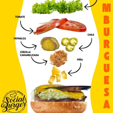 Hamburguesa Sencilla