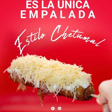 3 Empaladas Estilo Chetumal
