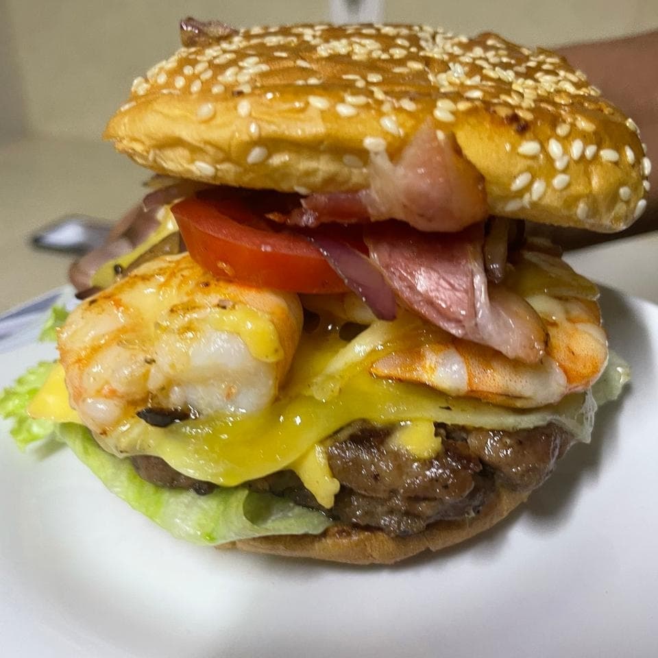 Hamburguesa Mar y Tierra