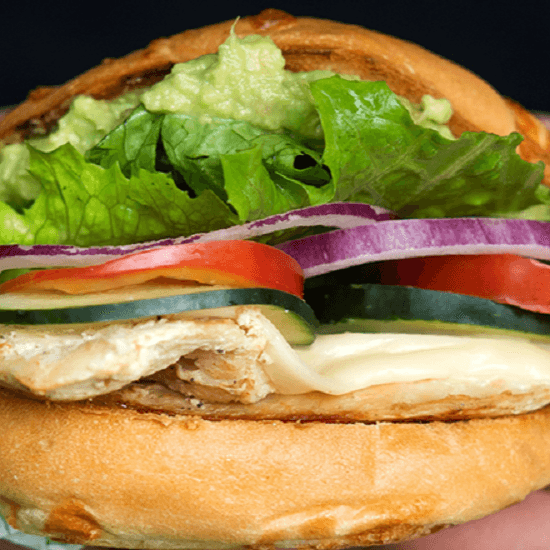 Bagel de pollo