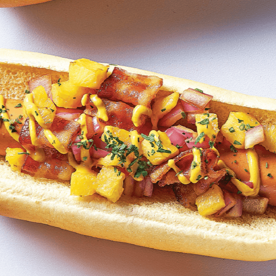 Hot Dog Hawaiano