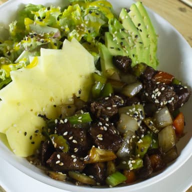 Poke de Lomo.