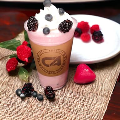 Frappé de Frutos Rojos