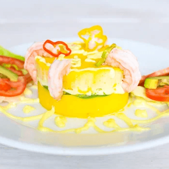Causa de Langostinos